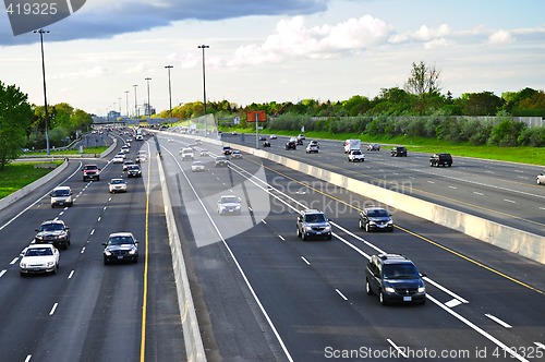 Image of Busy highway