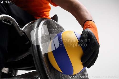 Image of Sport in a wheelchair Paralympics