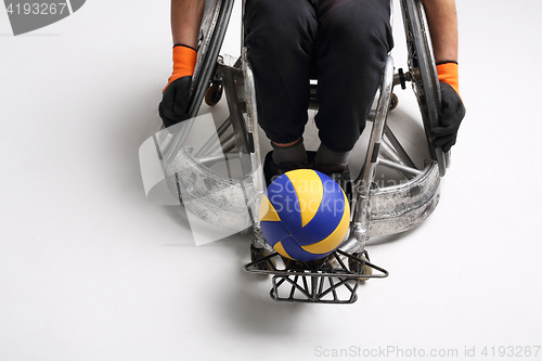 Image of Sport in a wheelchair Paralympics