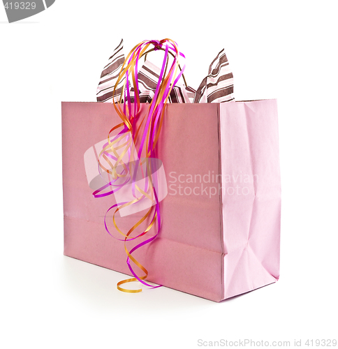 Image of Pink shopping bag