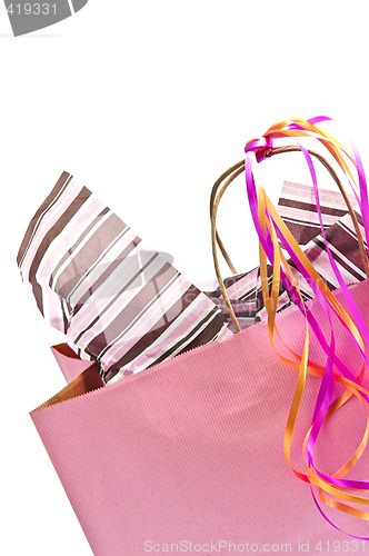 Image of Pink shopping bag