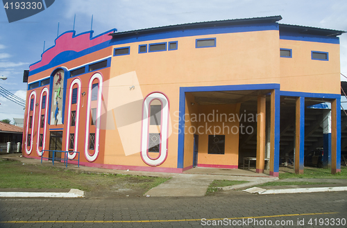 Image of facade 2016 Karen Tucker Baseball Stadium at Big Corn Island, Ni