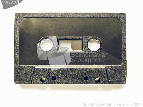 Image of Vintage looking Tape cassette