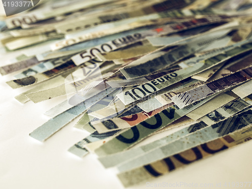 Image of Vintage Euro note