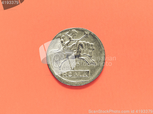 Image of Vintage Ancient roman coin