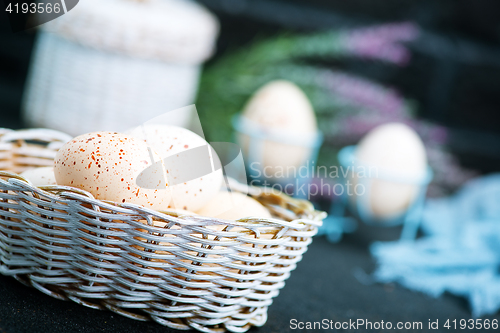 Image of easter eggs