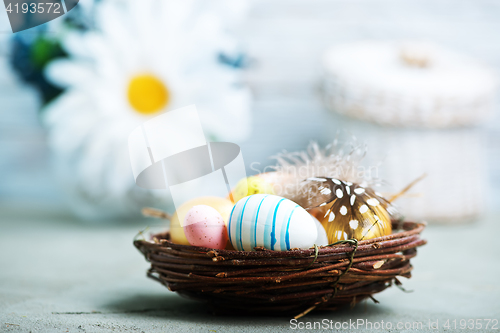 Image of easter eggs