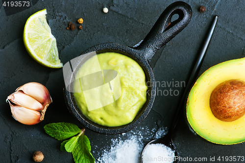 Image of avocado sauce