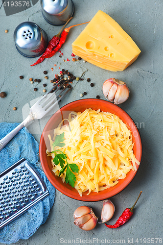 Image of grated cheese