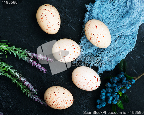 Image of easter eggs