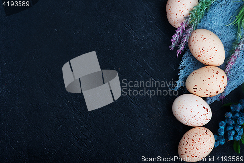 Image of easter eggs