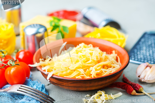 Image of grated cheese