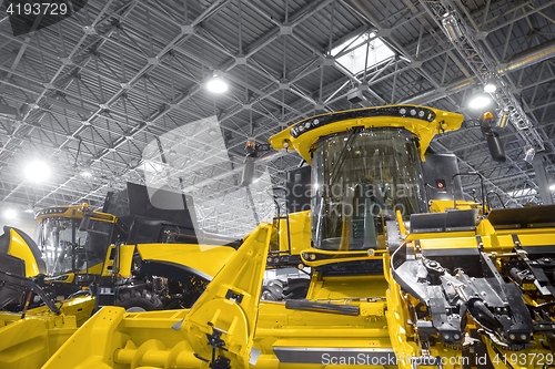 Image of Closeup photo of an agricultural equipment