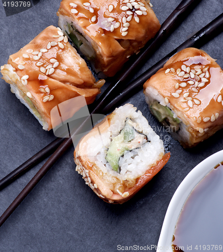 Image of Smoked Eel Sushi