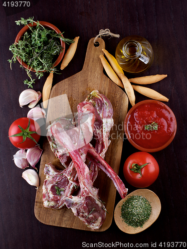 Image of Raw Lamb Ribs