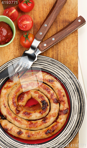 Image of Grilled Spiral Sausage  
