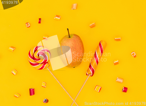 Image of The colorful candies background