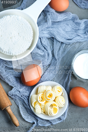 Image of ingredients for baking