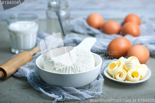 Image of ingredients for baking