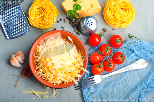 Image of grated cheese