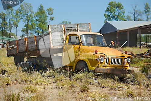 Image of Old rusty vintage turck