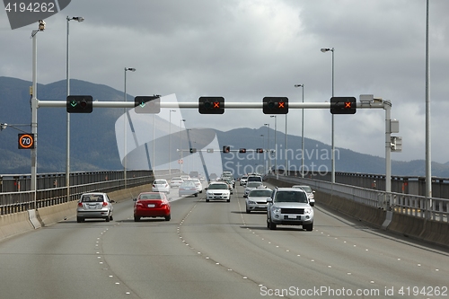 Image of Traffic on Tasman Bridge, Hobart