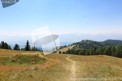 Image of Hilly Landscape Path