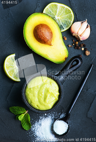 Image of avocado sauce