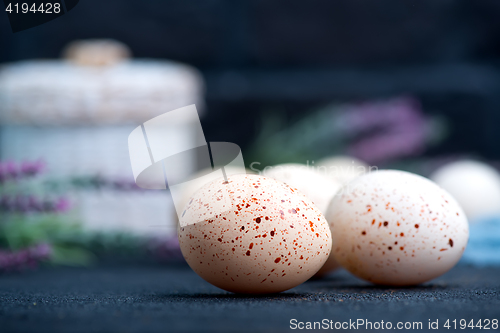 Image of easter eggs