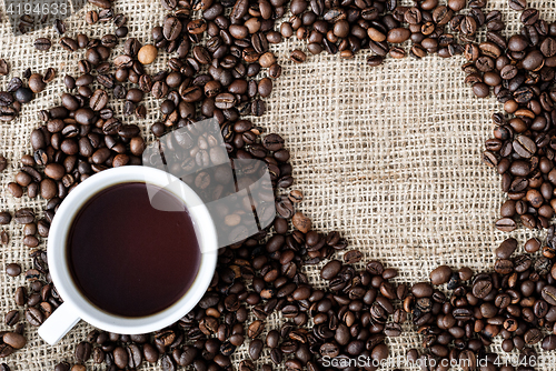 Image of the coffee grains