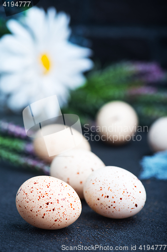 Image of easter eggs