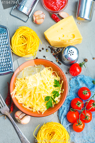 Image of grated cheese