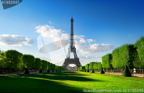 Image of Spring at Champs de Mars