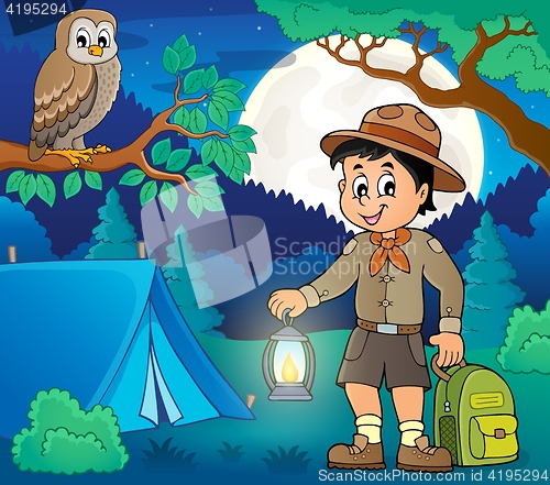 Image of Scout boy theme image 5