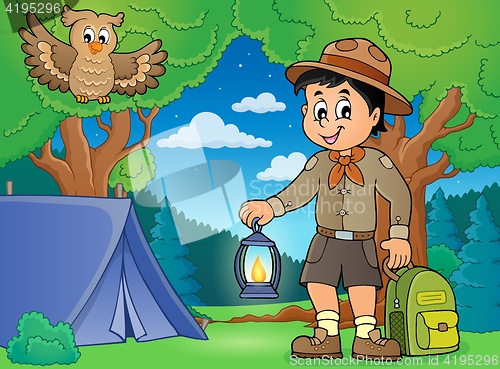 Image of Scout boy theme image 4