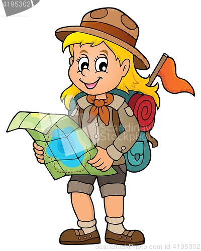 Image of Scout girl theme image 3