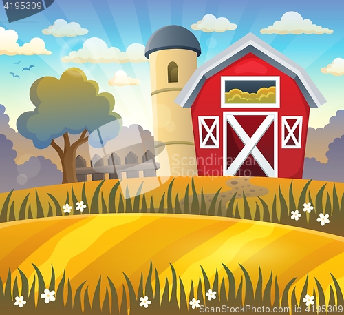 Image of Farmland theme background 2