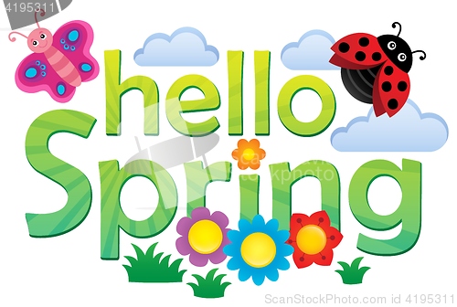 Image of Hello spring theme image 3