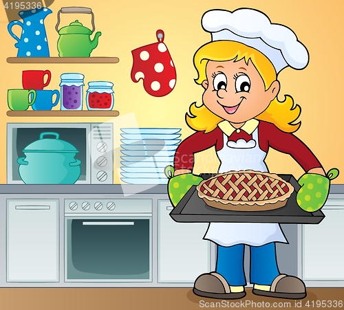 Image of Female cook theme image 9