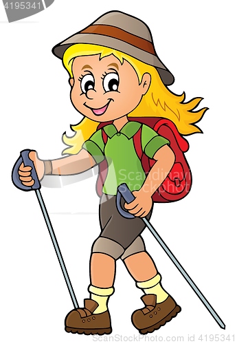Image of Woman hiker theme image 1