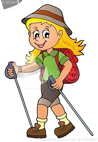 Image of Woman hiker theme image 1