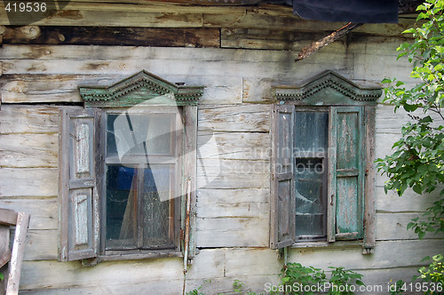 Image of Lost city. Near Chernobyl area. Modern ruins. Ukraine