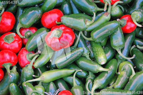Image of Hot peppers.