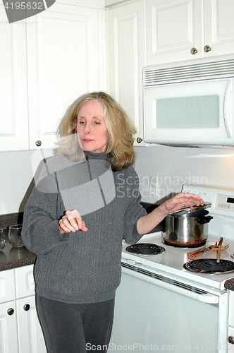 Image of Cooking at home.