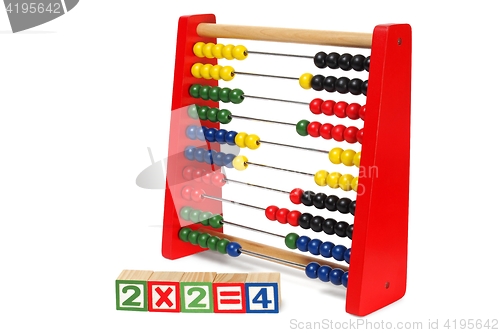 Image of Abacus on white