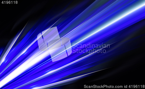 Image of computer design of blue abstract background