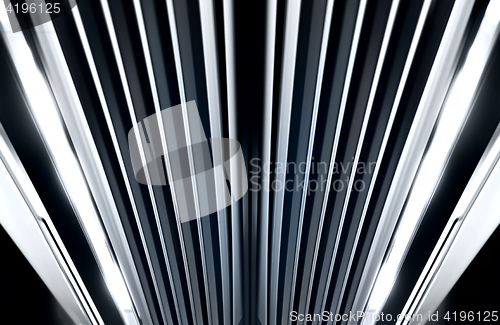 Image of metal abstract illustration for design