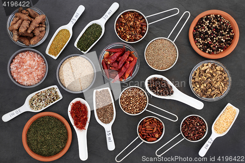 Image of Dried Herbs and Spices