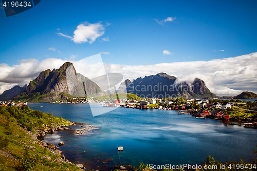 Image of Lofoten archipelago islands Norway