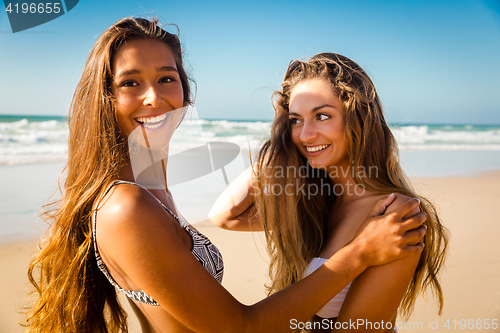 Image of Best Friends on the beach
